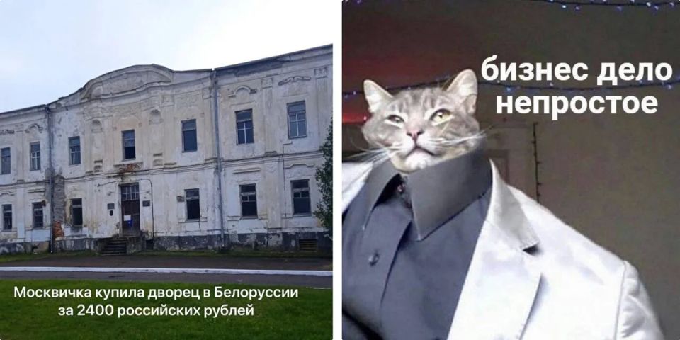 Москвичка приобрела дворец Радзивиллов в белорусском городе Дятлово за 94,5 белорусских рубля (2,4 тысячи российских рублей)