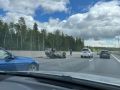 Легковушка перевернулась на трассе «Скандинавия»