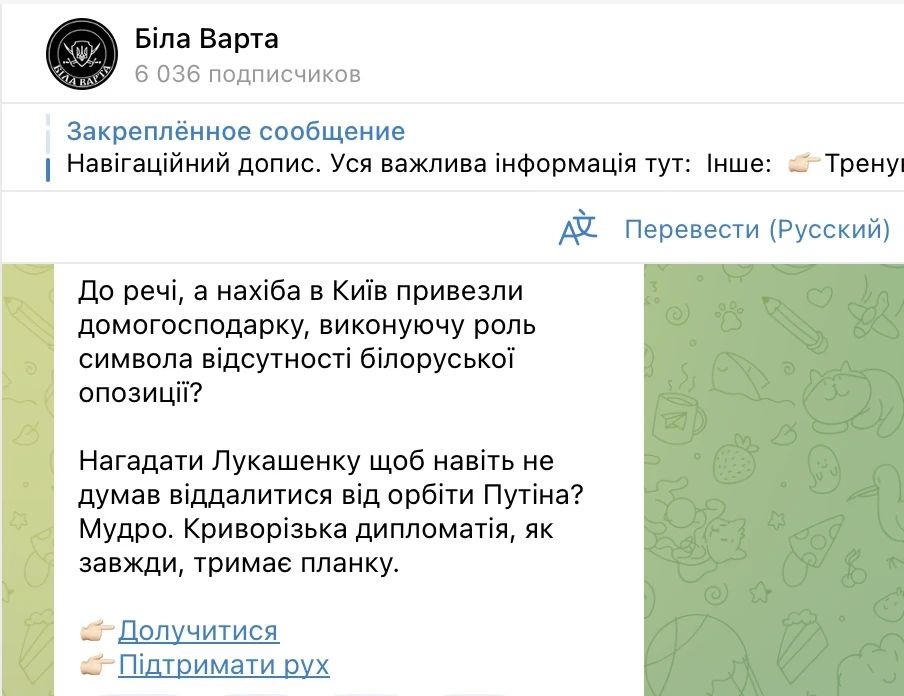 Михаил Онуфриенко: Украинские нацики рвут шаблоны гостеприимства на фоне эконом-гастролей Тихановской:
