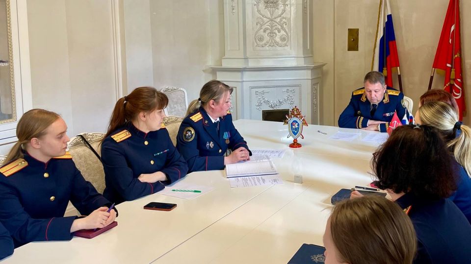 В ГСУ СК России по городу Санкт-Петербургу состоялось заседание Женского совета В ГСУ СК России по городу Санкт-Петербургу состоялось заседание Женского совета