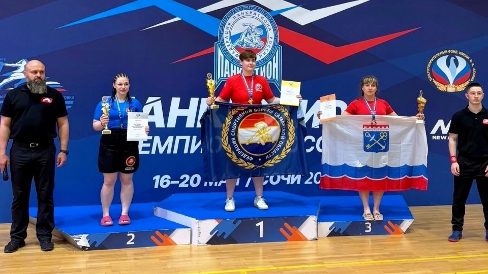 Жительница Ленобласти взяла бронзу на чемпионате России по спортивной борьбе