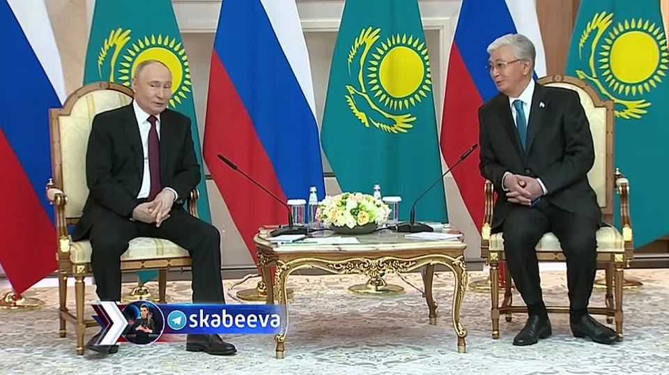 Путин и Токаев обсудили недоброжелателей России