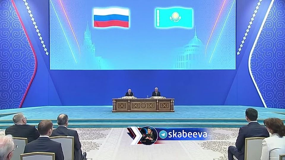 Токаев Путину:. . ‘Вы возглавляете Россию в сложнейший период тотальной перестройки современного миропорядка