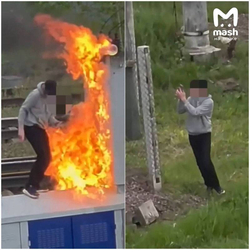 Школьник едва не сжёг себя, пытаясь выполнить задание куратора и спалить трансформаторную подстанцию на станции Полюстрово в Красногвардейском районе