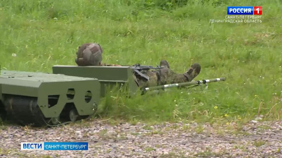В Красном Cеле прошли учения будущих военных медиков