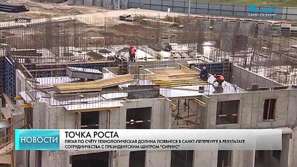 Пятая Технологическая долина появится в Петербурге