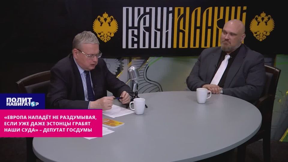 «Европа нападёт, если уже даже эстонцы грабят наши суда» – депутат Госдумы