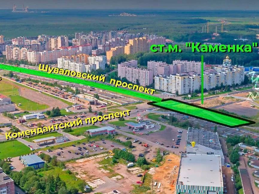 На станции метро "Каменка" начали строить верхнюю плиту