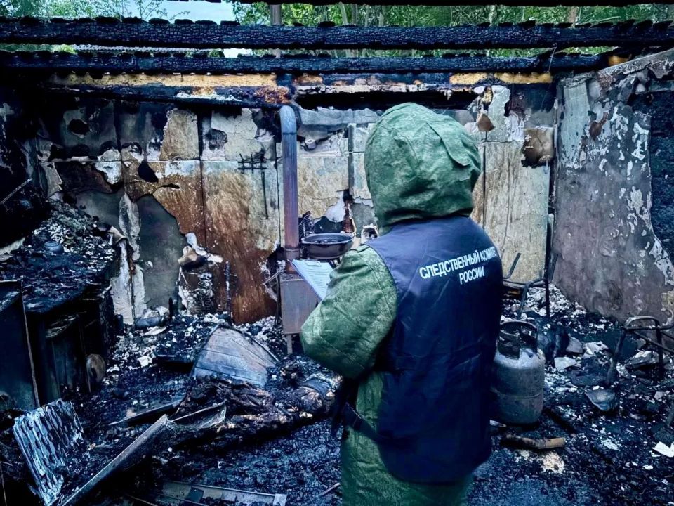 Ребёнок погиб из-за взрыва газового баллона
