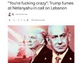 ‘Ты, бл**ь, сумасшедший’ – Axios делится подробностями звонка Трампа Нетаньяху