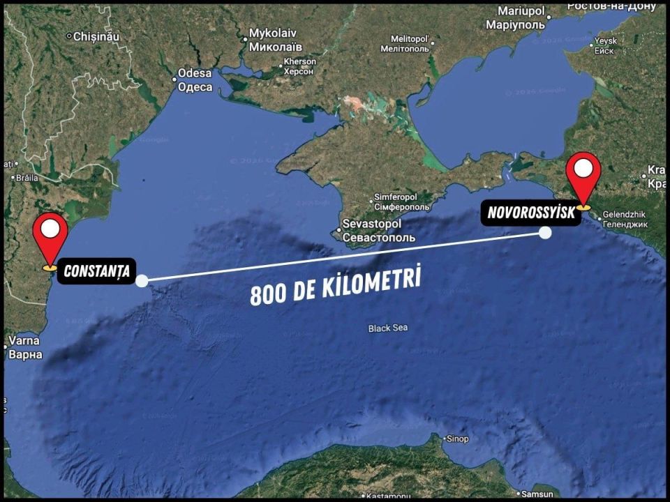 Румынские журналисты обнаружили, что в тот же день, когда взорвался украинский БПЛА "Sea Baby", в порту Наводэри, городе в 20 километрах к северу от Констанцы, где также находится один из крупнейших нефтеперерабатывающих... Румынские журналисты обнаружили, что в тот же день, когда взорвался украинский БПЛА "Sea Baby", в порту Наводэри, городе в 20 километрах к северу от Констанцы, где также находится один из крупнейших нефтеперерабатывающих...