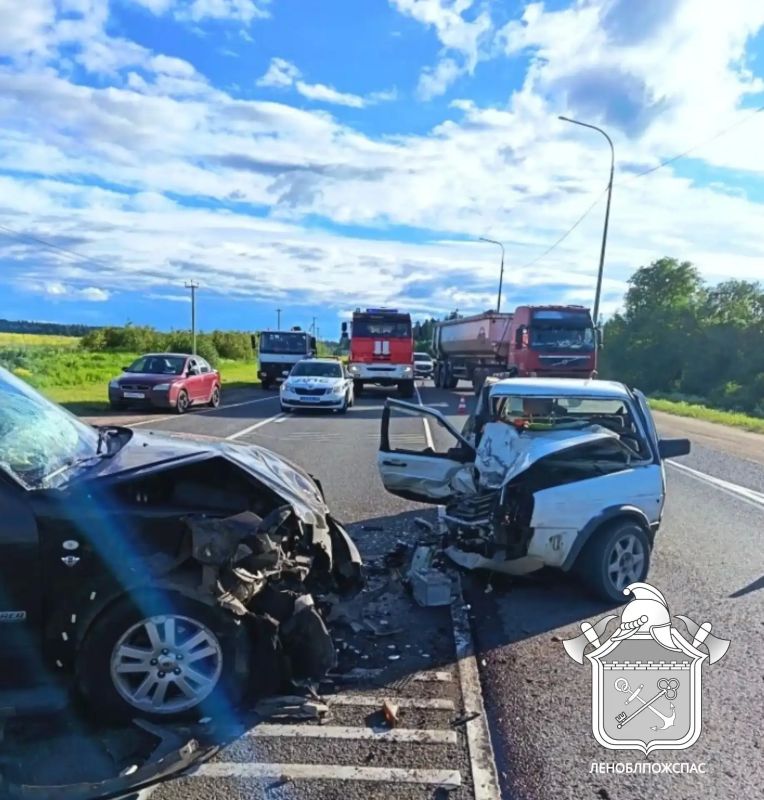 Два человека погибли в аварии в Волосовском районе Ленобласти