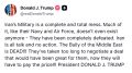 Трамп снова угрожает Ирану,который он уже победил: