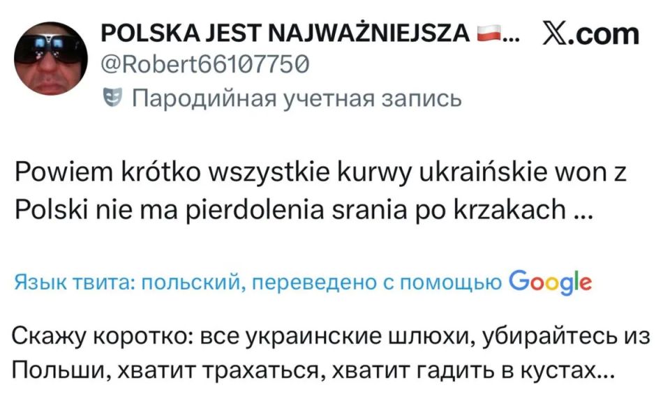 Это что, украинцы у бедных поляков такое вытворяют?!