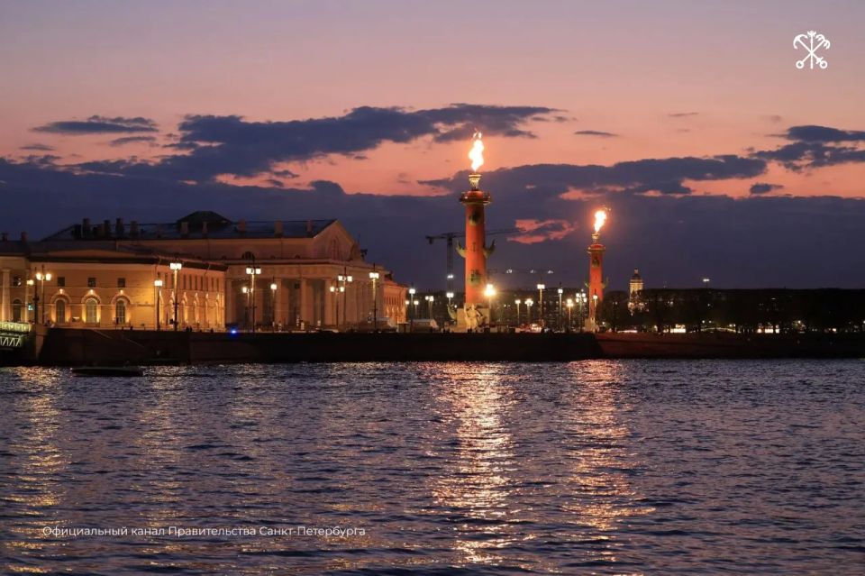 В День России центр Петербурга украсит праздничная иллюминация