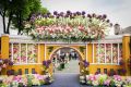 XX Международный фестиваль цветов открылся в Петропавловской крепости