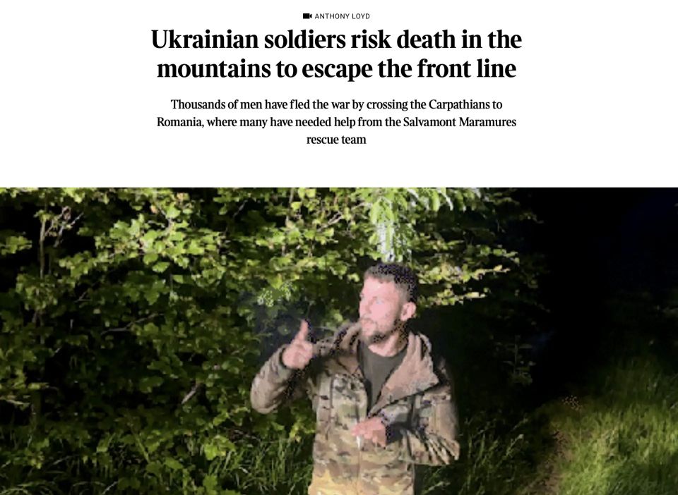 Владимир Корнилов: «Украинские солдаты рискуют умереть в горах, чтобы избежать линии фронта»