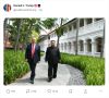 Ким, я скучаю. Трамп снова намекает на диалог?