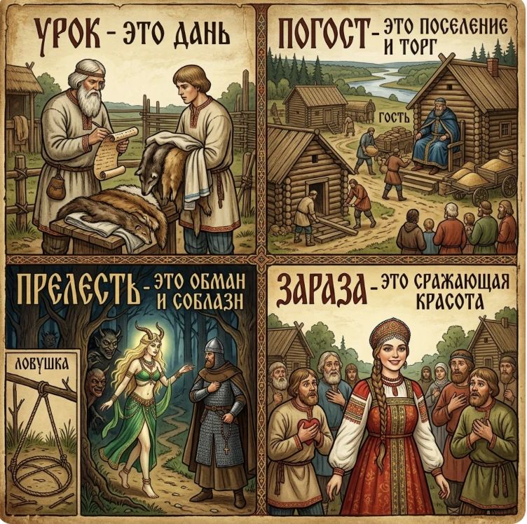 Михаил Онуфриенко: Русские слова, которые на Руси имели совсем иное значение: