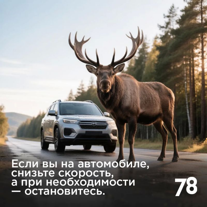 Лоси стали появляться на городских улицах всё чаще Лоси стали появляться на городских улицах всё чаще
