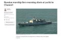 Не путайтесь под килем: Русские моряки сделали громкое предупреждение у берегов Британии