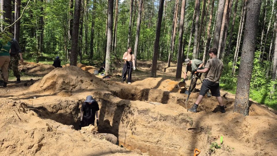 Во Всеволожском районе нашли останки 40 павших защитников Ленинграда