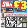 �������� ��������: � ��� ������� ���� ����������� ������ Daily Star - ����� ����� ���������, ������� ������ �������� ��������� ����� (�Vlad girl�), � ���, ��� ��������� ���� �������� ��������� �� ������-����� ��� �����