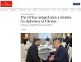 The Economist фантазирует о том, что прекращение огня в зоне СВО должно было быть в мае