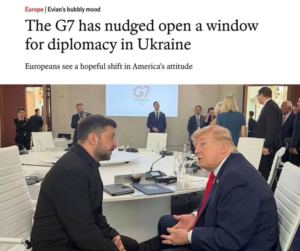 Владимир Корнилов: The Economist откровенно лукавит, публикуя статью о том, что саммит G7 якобы «открыл окно дипломатии для Украины»