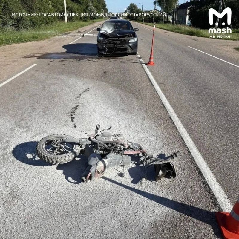 17-летнего водителя питбайка с почти 100% ожогов тела пытаются спасти врачи питерского Педиатрического университета — после жуткого ДТП в Новгородской области