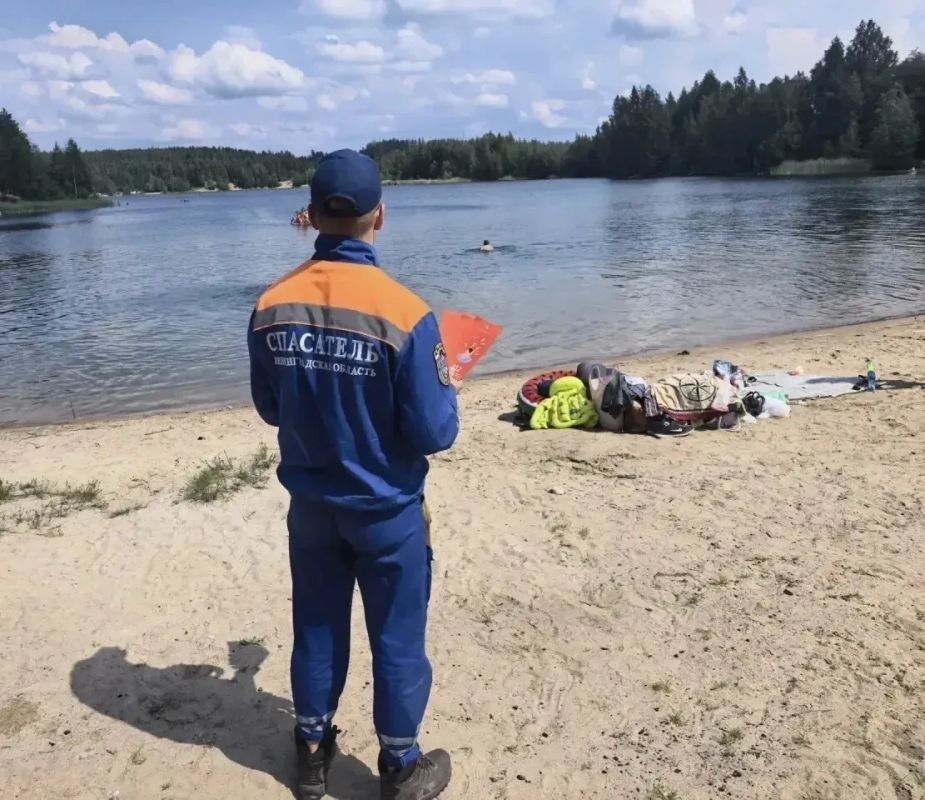Аварийно-спасательная служба Ленобласти продолжает патрулирование водоемов