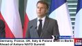 Макрон заявил, что США придерживаются территориальной целостности Украины.Снова бежит впереди Трампа