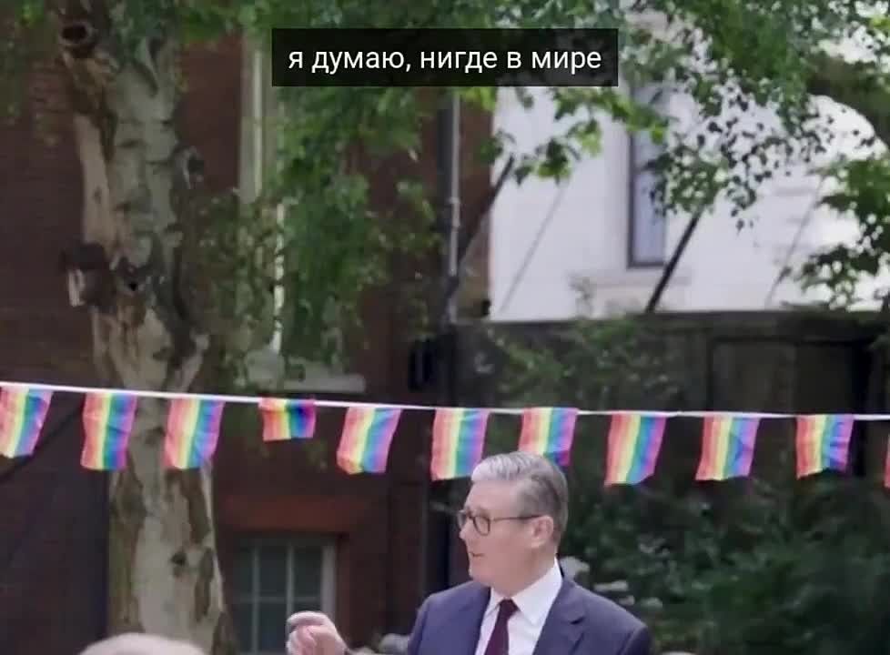 «Очень горжусь тем, что у нас самый гейский* парламент», — содомит Кир Стармер подвёл итоги своего правления Британией