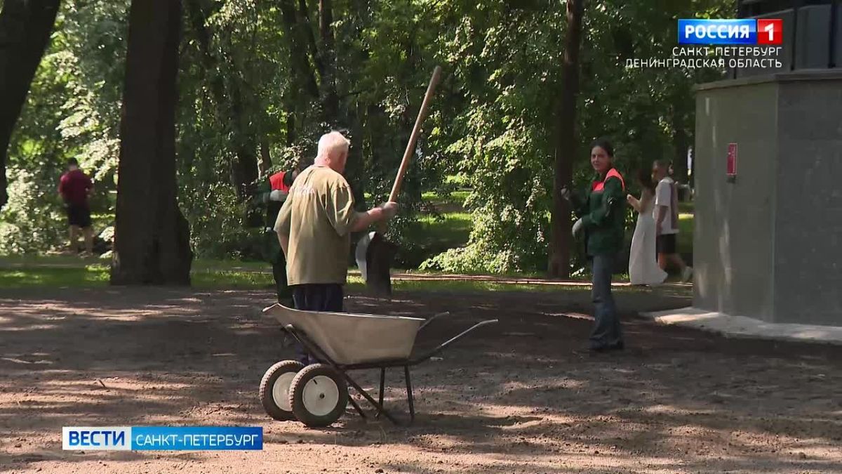 В Лопухинском саду завершили капремонт вентиляционной шахты метрополитена
