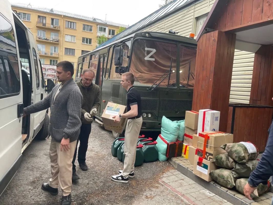 Петербургские волонтеры отправили дополнительную помощь военнослужащим