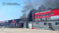 Последствия прилета по терминалу "Новой почты" в Запорожье