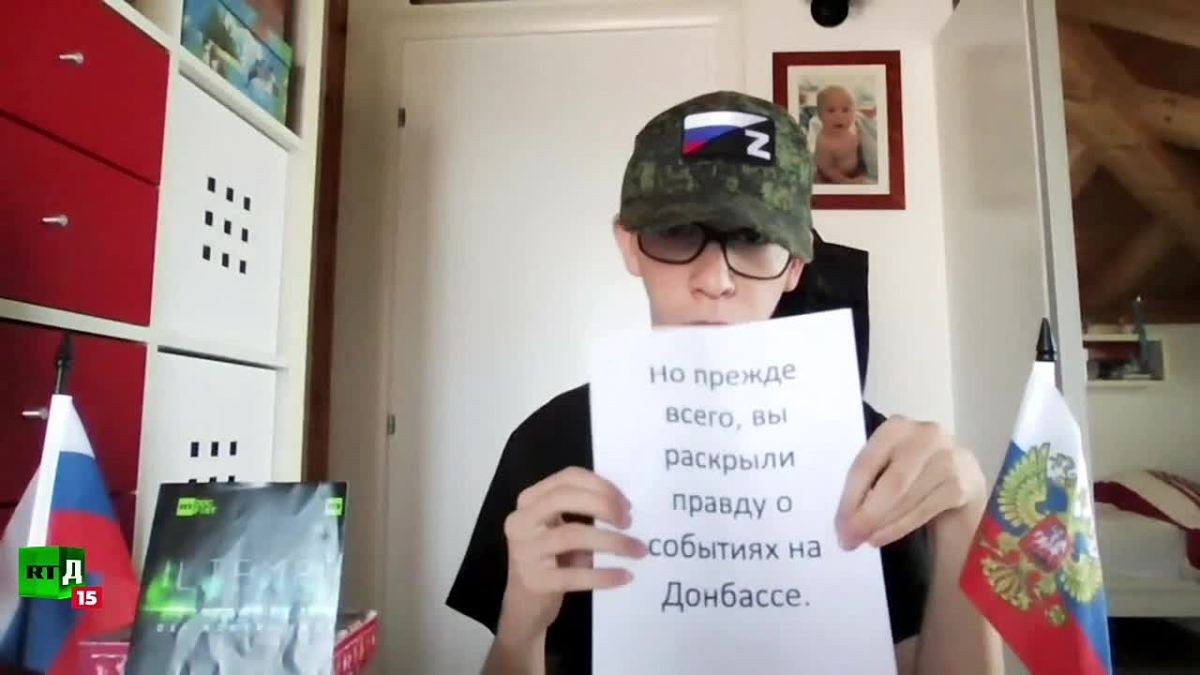 Маргарита Симоньян: Трогательное видео нам прислал немой подросток из Италии Франческо Кросато