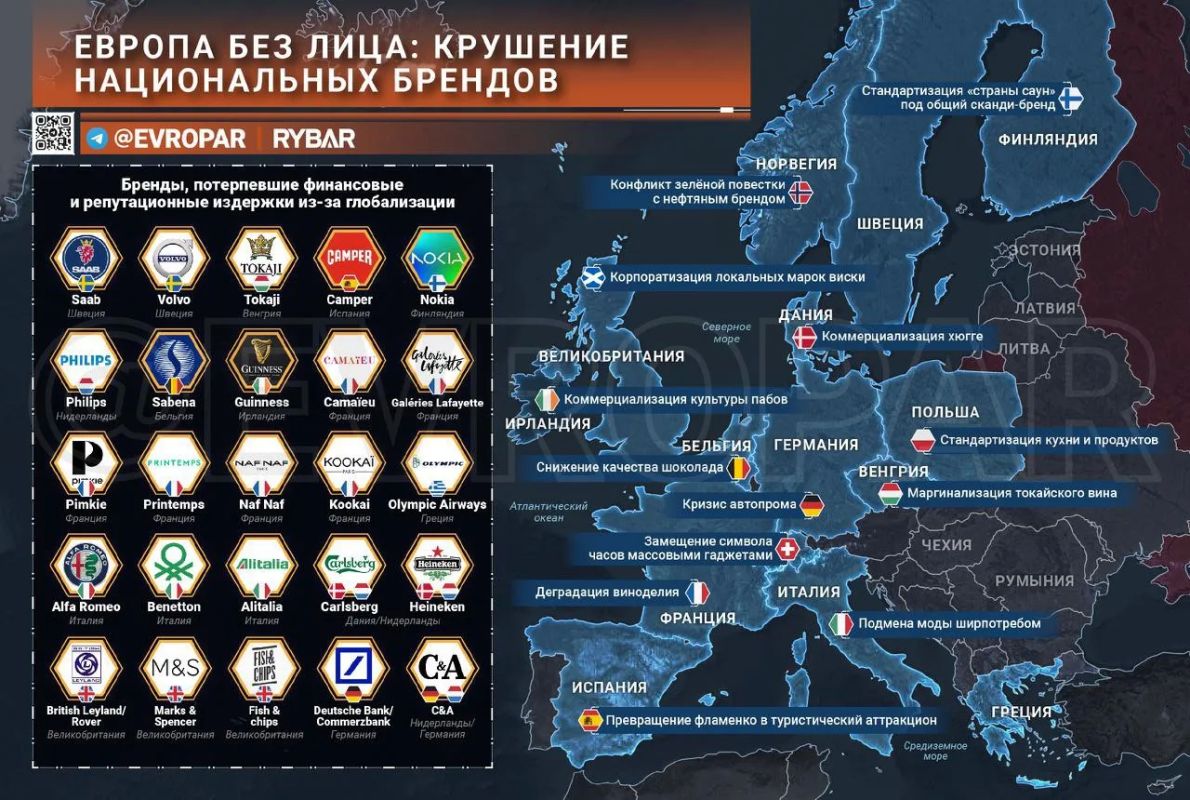 Распад «личного бренда» Европы