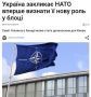 Зе и Банковая продолжают долбиться в закрытую дверь НАТО