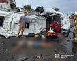 В Николаевской области маршрутка столкнулась с фурой, сообщается о 9 погибших и 8 пострадавших