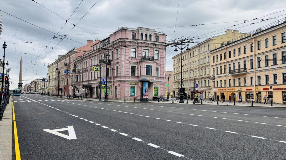 На Невском проспекте открыли движение после ремонта на участке от площади Восстания до Исполкомской улицы