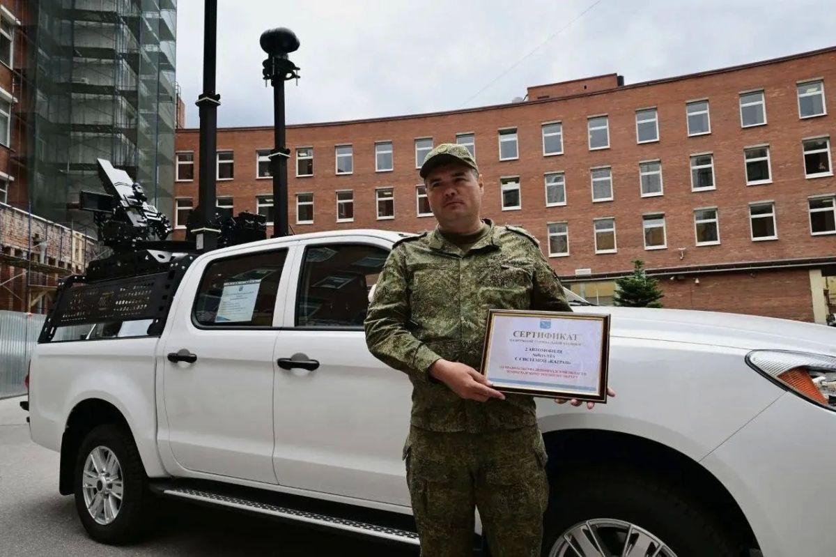 Ленобласть закупила для ЛенВО два пикапа для борьбы с дронами Ленобласть закупила для ЛенВО два пикапа для борьбы с дронами