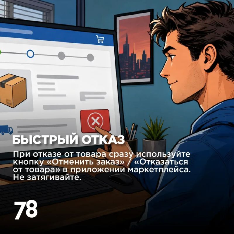Озон: «Товар получен». Клиент: «Но я же отказался!» Озон: «Товар получен». Клиент: «Но я же отказался!»