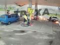 Два майора: Удар FPV-дроном на оптоволокне по АЗС в Харькове