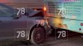 Автобус не поделил дорогу с легковушкой в ДТП на Московском шоссе