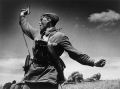 12 июля 1942 года, на территории Ворошиловградской области Украинской ССР, фронтовым фоторепортёром Максом Владимировичем Альпертом сделана фотография, впоследствии получившая название «Комбат»