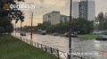 Дороги на северо-западе Петербурга ушли под воду