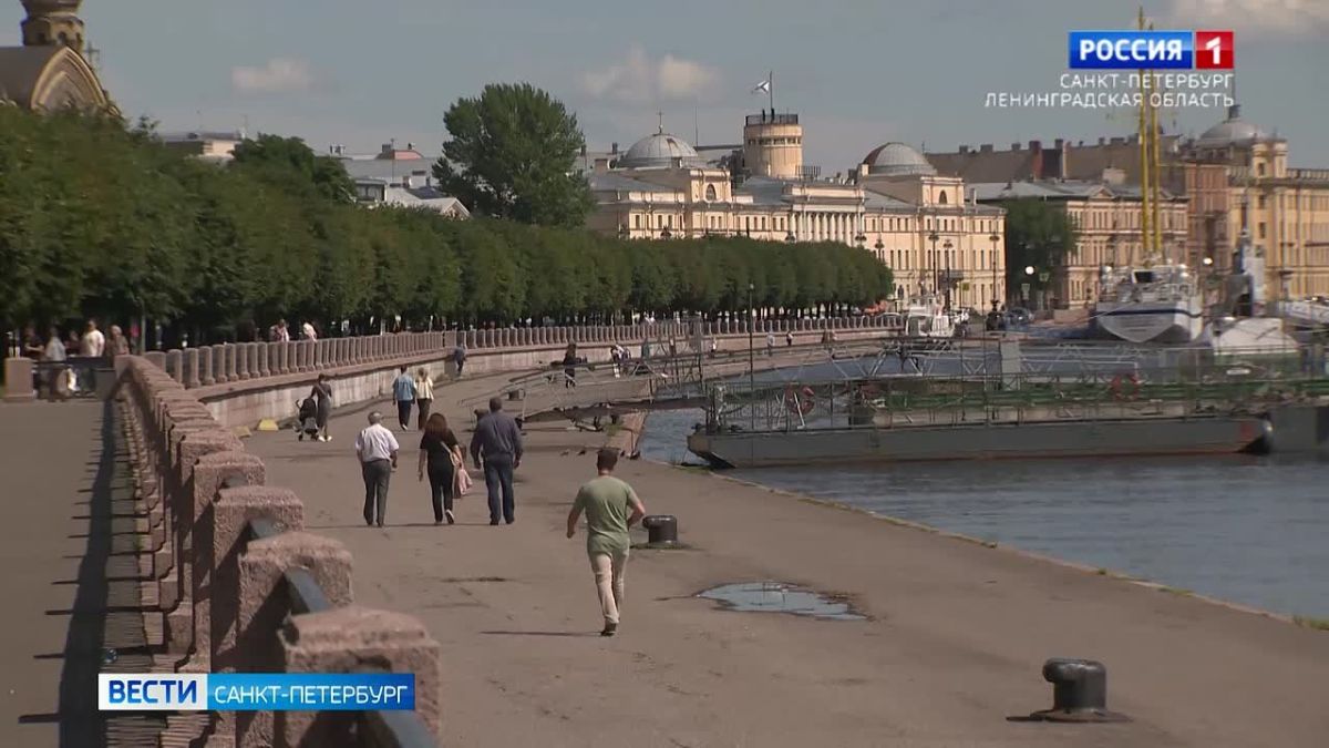 В Петербург и Ленинградскую область пришло настоящее лето