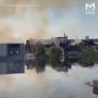 Сильнейший пожар в Кронштадте удалось потушить спустя более четырёх часов — пострадала женщина, её госпитализировали