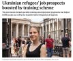 Владимир Корнилов: The Times сегодня радостно сообщает о первых итогах успешной программы по интеграции украинских беженцев в общество